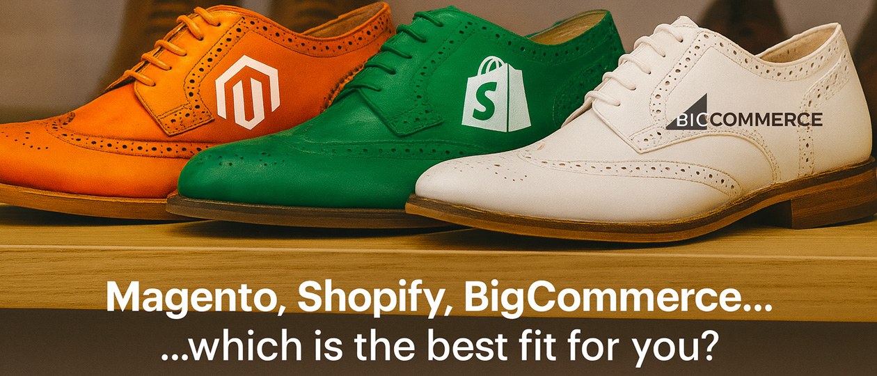 Magento vs Shopify vs BigCommerce: Which Shoe Best Fits Your Foot?