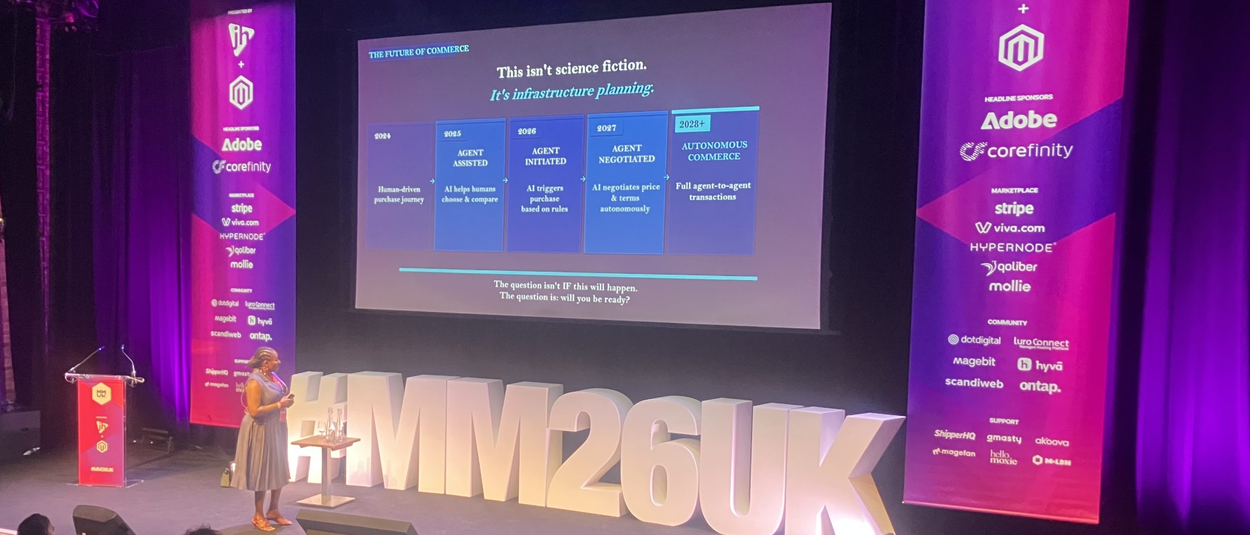 Specialist in digital payments, Sakinah Adebola Abdul-Ibiyeye, at MM26 in London